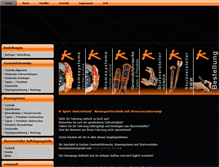 Tablet Screenshot of k-sportracing-switzerland.ch